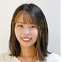 加藤李奈さん　かとう りな　学部4年
