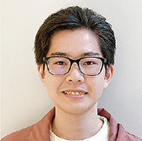 越光蓮さん　こしみつ れん　学部4年
