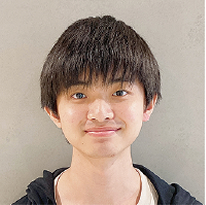 小林琢真さん こばやし・たくま 学部4年