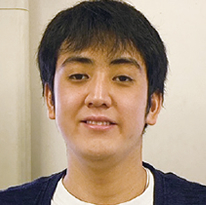 岡本理玖さん（学部4年）おかもと りく